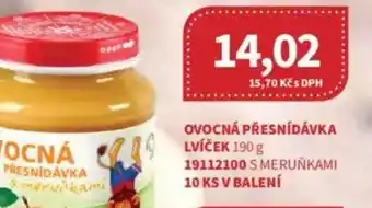Kubík potraviny Ovocná přesnídávka lvíček nabídka