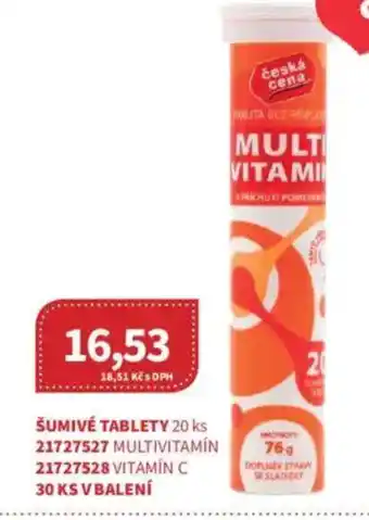 Kubík potraviny Šumivé tablety nabídka