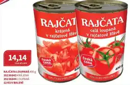 Kubík potraviny Rajčata loupaná nabídka