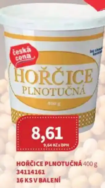 Kubík potraviny Hořčice plnotučná nabídka