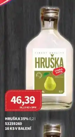Kubík potraviny HRUŠKA 35% nabídka
