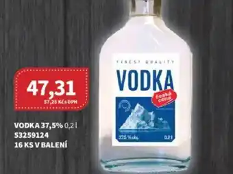 Kubík potraviny Vodka 37.5% nabídka