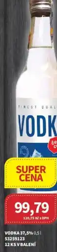 Kubík potraviny Vodka 37.5% nabídka