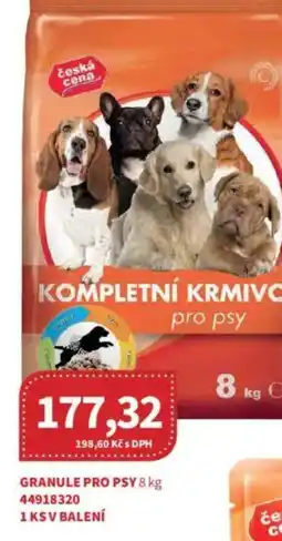 Kubík potraviny Granule pro psy nabídka
