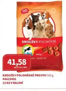 Kubík potraviny Kroužky poloměkké pro psy nabídka