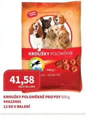 Kubík potraviny Kroužky poloměkké pro psy nabídka