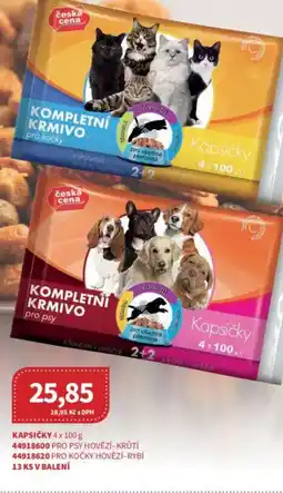 Kubík potraviny Kapsičky nabídka