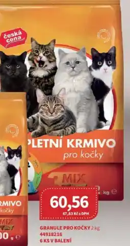 Kubík potraviny Granule pro kočky nabídka