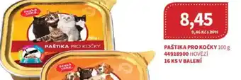 Kubík potraviny Paštika pro kočky nabídka