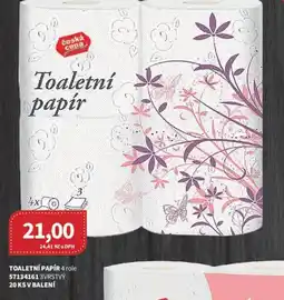 Kubík potraviny Toaletní papír nabídka