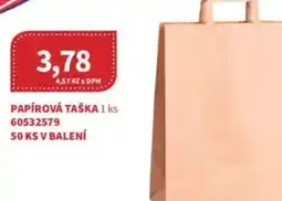 Kubík potraviny Papírová taška nabídka