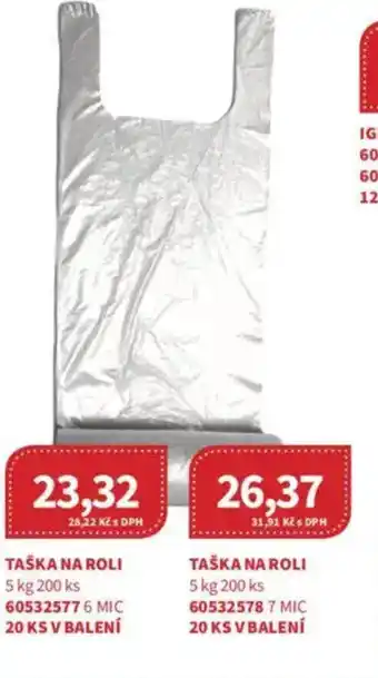 Kubík potraviny Taška na roli nabídka