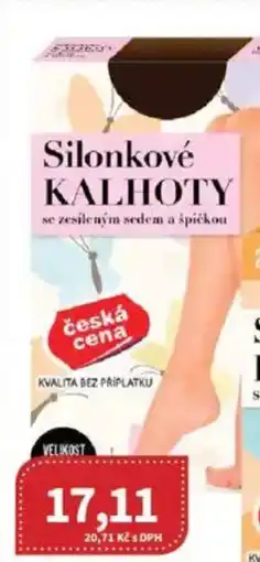 Kubík potraviny Silonkové punčochové kalhoty nabídka