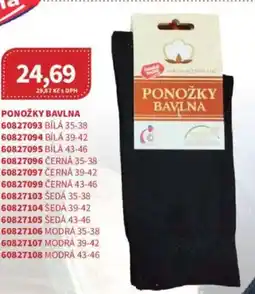Kubík potraviny Ponožky bavlna nabídka