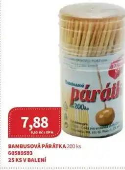 Kubík potraviny Bambusová párátka nabídka
