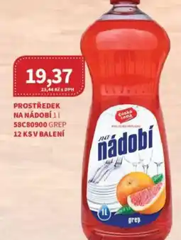 Kubík potraviny Prostředek na nádobí nabídka