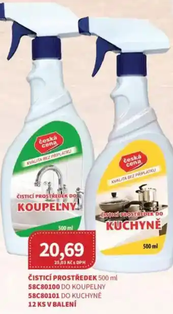 Kubík potraviny Čisticí prostředek nabídka