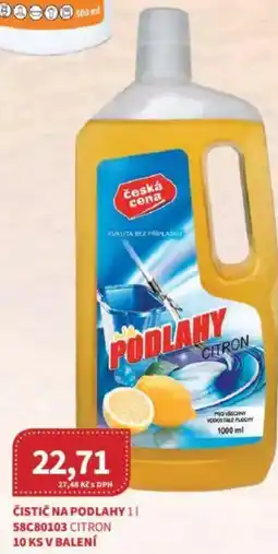 Kubík potraviny Čistič na podlahy nabídka