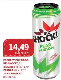Kubík potraviny Energetický nápoj big shock nabídka