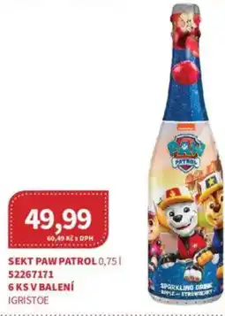 Kubík potraviny Sekt paw patrol nabídka