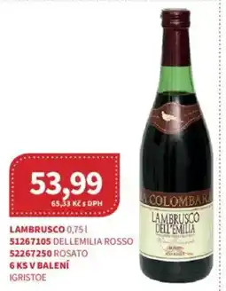 Kubík potraviny LAMBRUSCO nabídka