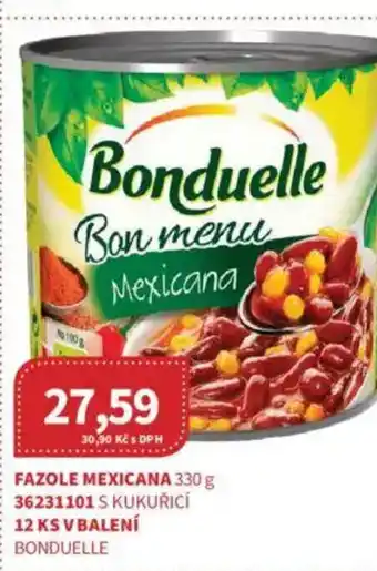 Kubík potraviny Fazole mexicana nabídka