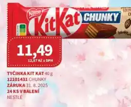 Kubík potraviny Tyčinka kit kat nabídka