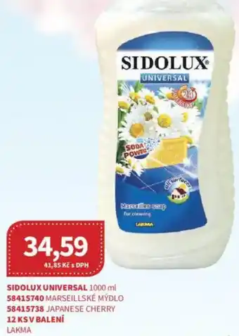 Kubík potraviny Sidolux universal nabídka