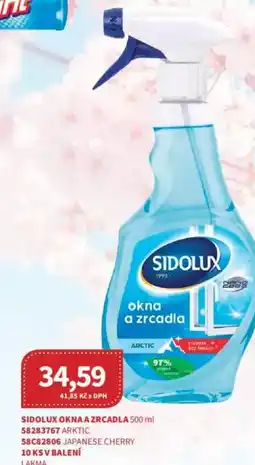 Kubík potraviny Sidolux okna a zrcadla nabídka