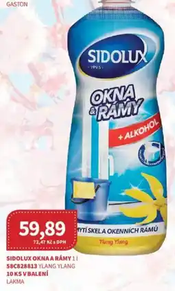 Kubík potraviny Sidolux okna a rámy nabídka