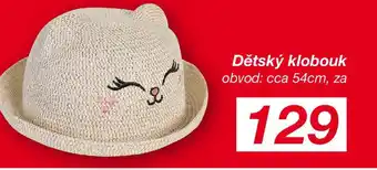 Kik Dětský klobouk nabídka