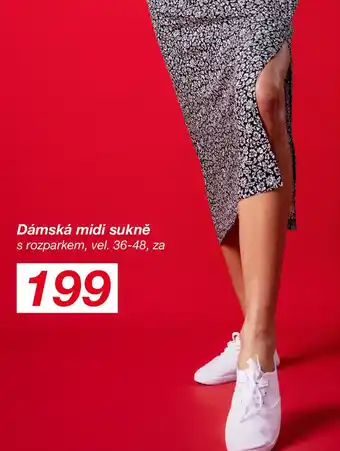 Kik Dámská midi sukně nabídka