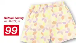Kik Dětské šortky nabídka