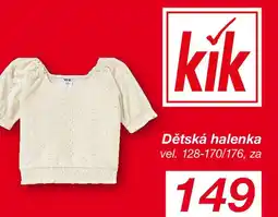 Kik Dětská halenka nabídka