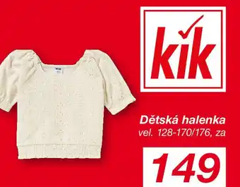 Kik Dětská halenka nabídka