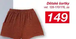 Kik Dětské šortky nabídka