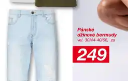 Kik Pánské džínové bermudy nabídka