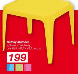 Kik Dětský stoleček nabídka