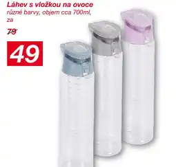 Kik Láhev s vložkou na ovoce nabídka