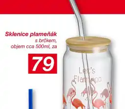 Kik Sklenice plameňák nabídka