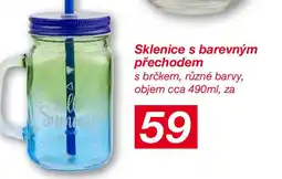 Kik Sklenice s barevným přechodem nabídka