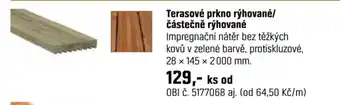 OBI Terasové prkno rýhované/ částečně rýhované nabídka