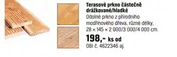 OBI Terasové prkno částečně drážkované/hladké nabídka