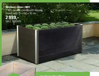 OBI Vyvýšený záhon z wpc nabídka