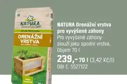 OBI NATURA Drenážní vrstva pro vyvýšené záhony nabídka