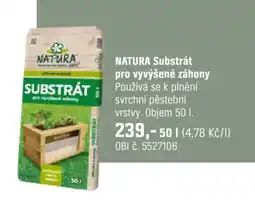 OBI NATURA Substrát pro vyvýšené záhony nabídka