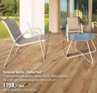OBI Terasová dlažba timbertwo nabídka