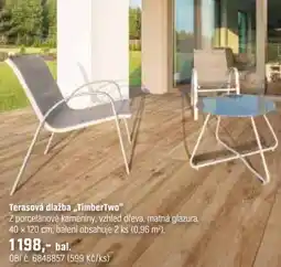 OBI Terasová dlažba timbertwo nabídka