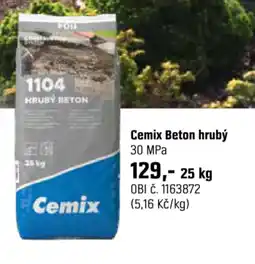 OBI Cemix beton hrubý nabídka