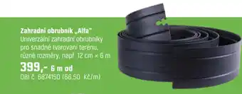 OBI Zahradní obrubník alfa nabídka